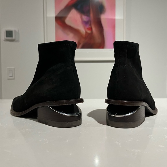 Alexander Wang Kori Stretch Suede Bootie - Picture 5 of 10